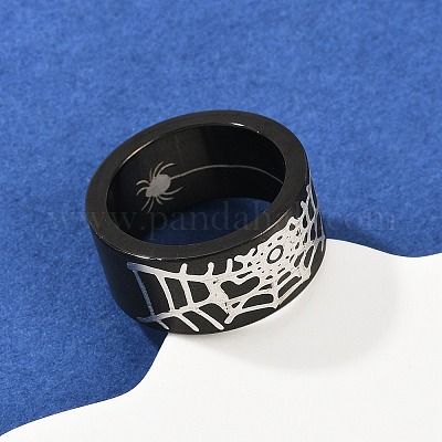 Fingerringe aus Edelstahl 304&nbsp;LS-RJEW-A074-02EB-1
