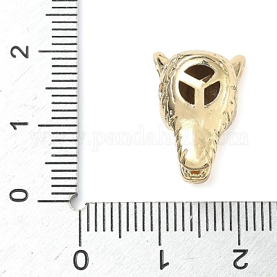 Латунные микро проложить кубического циркония бусы ZIRC-I356-44G-1