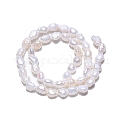 Нити из натурального культивированного пресноводного жемчуга PEAR-N014-03E-01-1