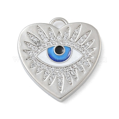 Стойка покрытие латунь микропаве кубический цирконий с эмалевыми подвесками KK-G515-58P-1