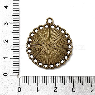 Сеттинги для кулона ( кабошона ) тибетского стиля TIBE-21668-AB-NR-1