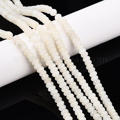 Натуральный белый опал африканские бусы пряди G-T140-75C-1