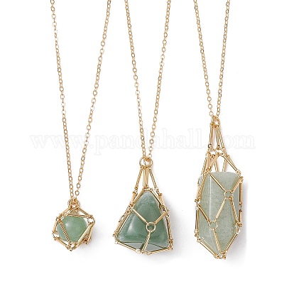 Латунный мешочек для макраме NJEW-JN04445-01-1