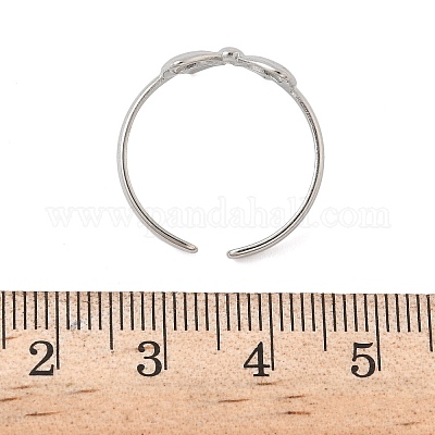 Кольца-манжеты из нержавеющей стали 304 для женщин RJEW-A079-11A-P-1