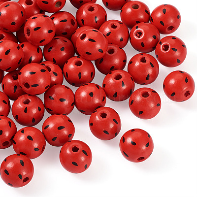 Натуральные деревянные бусы WOOD-TAC0010-03A-1