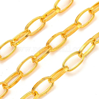 Железные скрепки цепи CH-R025-10x5mm-G-1