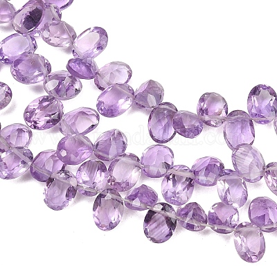 Natürlichen Amethyst Perlen Stränge&nbsp;G-Z152-A01-01-1