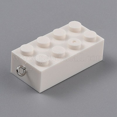 Непрозрачные акриловые подвески MACR-B0001-02O-1