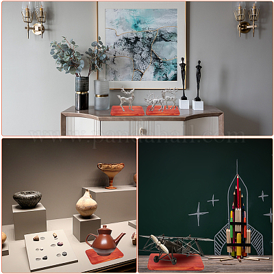 Основание из неокрашенного дерева для крепления мебели WOOD-WH0025-44-1