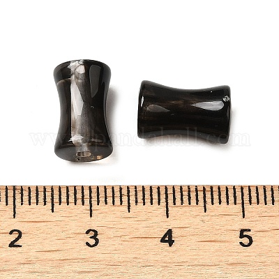 Прозрачные акриловые бусины с эффектом градиента X-OACR-Q193-01K-1