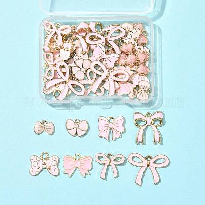 36шт 9 стиля подвески из сплава с эмалью ENAM-FS0003-43-1