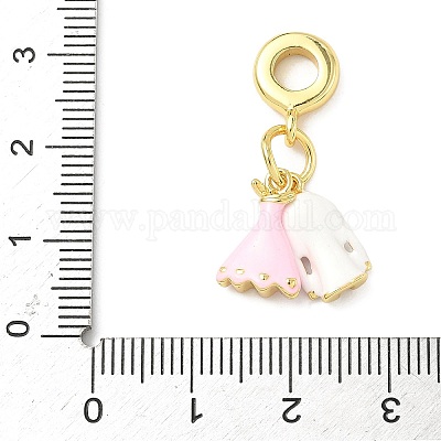 Латунные эмалированные европейские подвески с подвесками KK-I355-23G-02-1