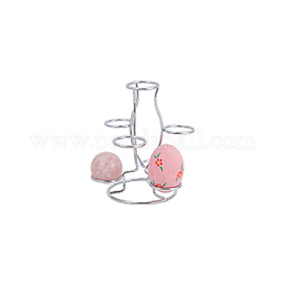 Железные подставки для пасхальных яиц с 7 слотом ODIS-WH0058-21A-P-1