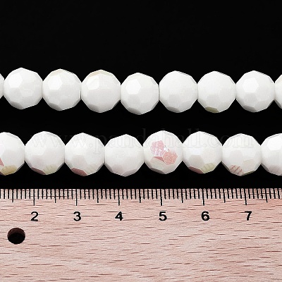 Непрозрачное стекло бисер нитей EGLA-A035-P10mm-L01-1