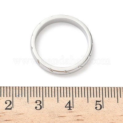 Кольца из нержавеющей стали 304 для женщин и мужчин RJEW-F189-02P-1