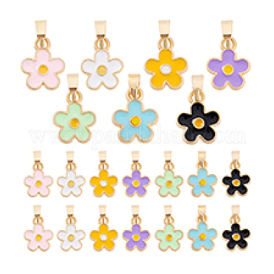 10 комплект подвесок из эмали из сплава FIND-PH0020-73-1