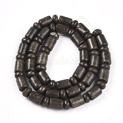 Природного пирита бисер нитей G-N346-03A-01-1