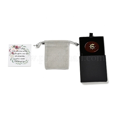 24h резные натуральные сердоликовые плоские овальные карманные пальмовые камни DIY-XCP0003-62-1