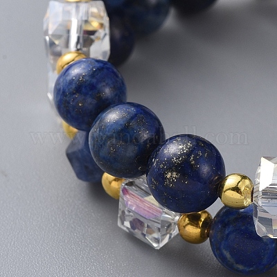 Модные браслеты с двумя петлями BJEW-JB04689-02-1