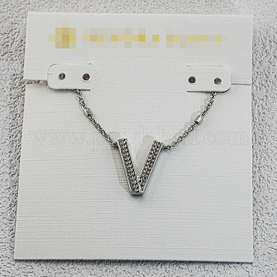 Латунные инициальные подвески-ожерелья для женщин FS-WG8E27F-48-1