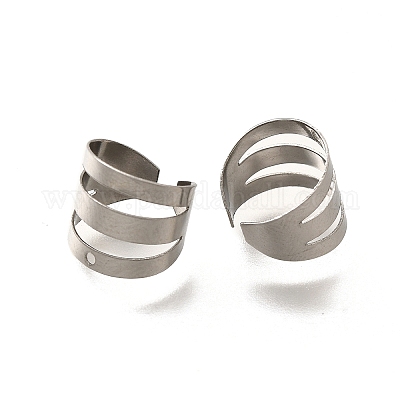 Фурнитура для амбушюров из нержавеющей стали 304 с защитой от потускнения STAS-F311-16P-1