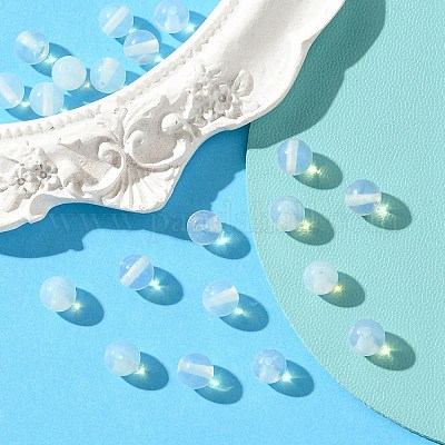 20шт опаловые круглые бусины G-YW0001-27B-1