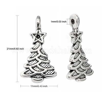 Сплавочные подвески тибетского стиля LF0062Y-NF-1