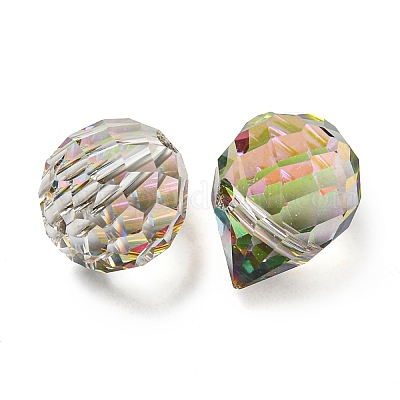 Гальваническим стеклянные бусины&nbsp;EGLA-K062-01A-FR03-1