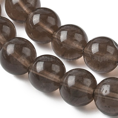 Натуральные ледяные обсидиановые бусинки G-P590-A01-10mm-01-1