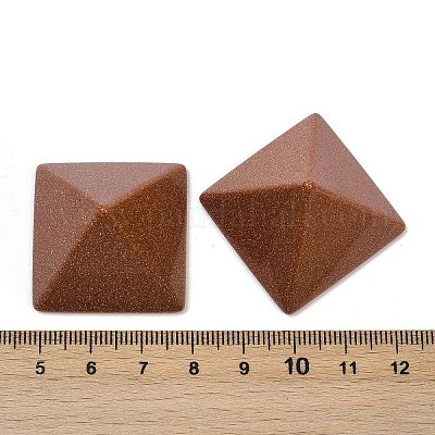 Синтетический авантюрин оргонит пирамида дисплей украшения G-C186-07G-1