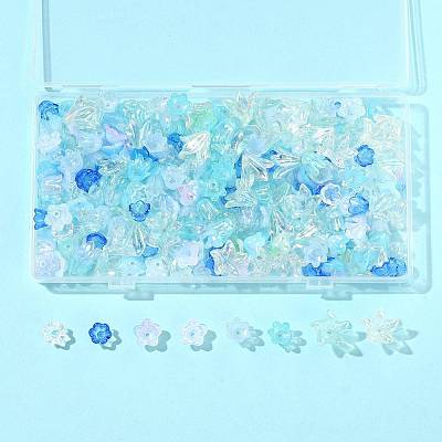 Акриловые колпачки для бусин смешанного стиля OACR-FS0002-50B-1