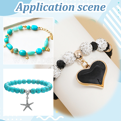 600 шт. 2-х цветные пластиковые трубчатые дужки ccb CCB-GO0001-03-1