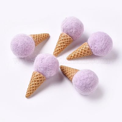 Wholesale Wool Felt Ice Cream Crafts Supplies 