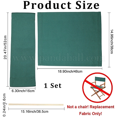 Stuhlersatz aus Segeltuch&nbsp;DIY-WH0430-187B-1-1