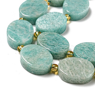 Природных амазонит бисер нитей G-G072-C02-01-1