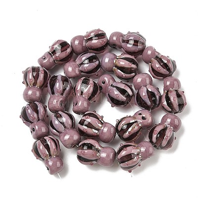 Бусины лэмпворк  LAMP-R001-04F-1