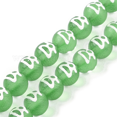 Бусины лэмпворк  GLAA-B021-07B-09-1