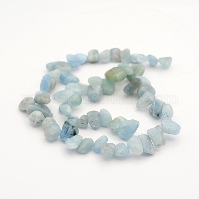SKU#18715 CLOSEOUT SALE Full Hank of 12-21mm Aquamarine Faceted Nuggets Natural Gemstone Beads Total 7 Strands of 14 Inches
