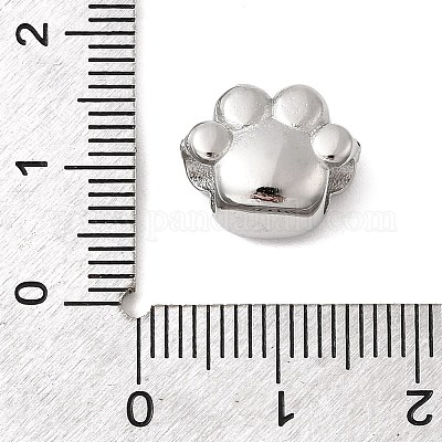 Европейские бусины из нержавеющей стали 304 STAS-D153-09A-P-1