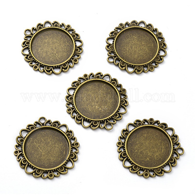 Сеттинги для кабошонов или кулона PALLOY-P224-03AB-1