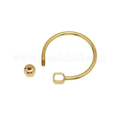 Латунные брелоки с карабином&nbsp;LS-KK-ZX025-67C-1