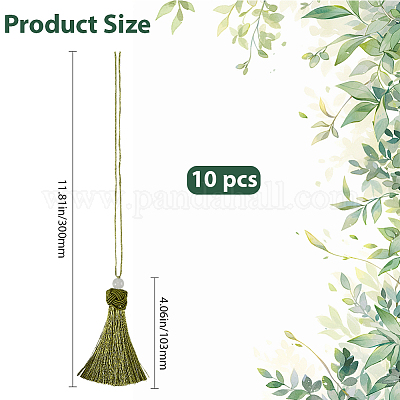 Полиэстер кисточкой подвески FIND-WH20031-12B-1