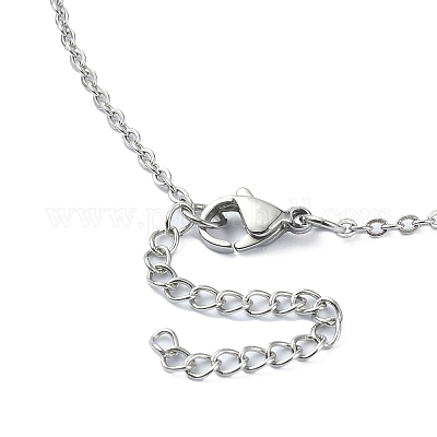 Мешочек для макраме из нержавеющей стали 304 NJEW-JN04383-02-1