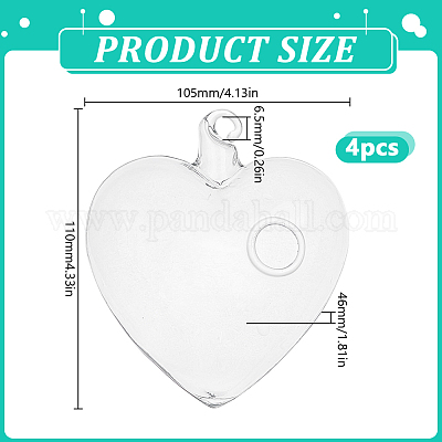 Стеклянные подвесные гидропонные вазы&nbsp;AJEW-WH0752-086C-1