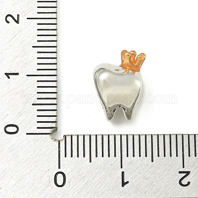 925 стерлингового серебра европейских бисер STER-NH0001-73AS-1