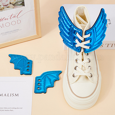 2 пара 2 стилей тканевых подвесок для обуви&nbsp;FIND-GF0006-81C-1