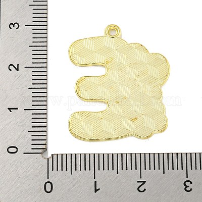 Подвески из эмали и сплава ENAM-H045-03LG-04-1