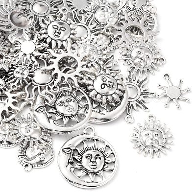 100 г подвески из сплава в тибетском стиле&nbsp;TIBEP-YW0001-39-1