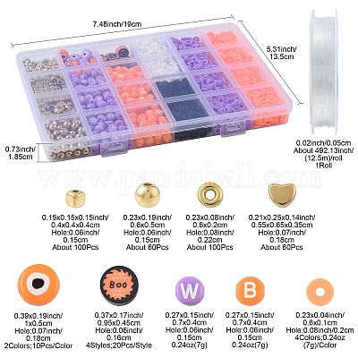 Набор для изготовления браслетов на Хэллоуин своими руками DIY-FS0009-73-1