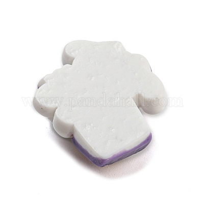 Кабошоны с милым щенком из непрозрачной смолы CRES-P026-B03-1